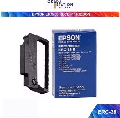 Epson ERC-38 (B) Receipt Printer Ribbon / EPSON RIBBON