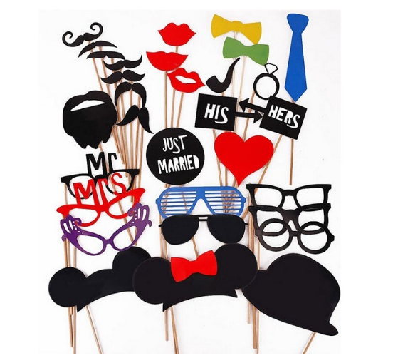 OEM Photo Booth Props Set