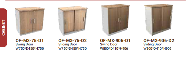 OFIS MAXX SERIES SWING / SLIDING DOOR CABINET