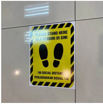 PROGUARD PLEASE STAND HERE / SILA BERDIRI DISINI CSD 2009