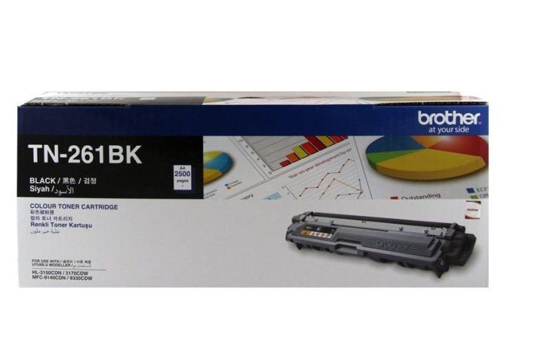 Brother Toner Cartridge TN-261BK Black