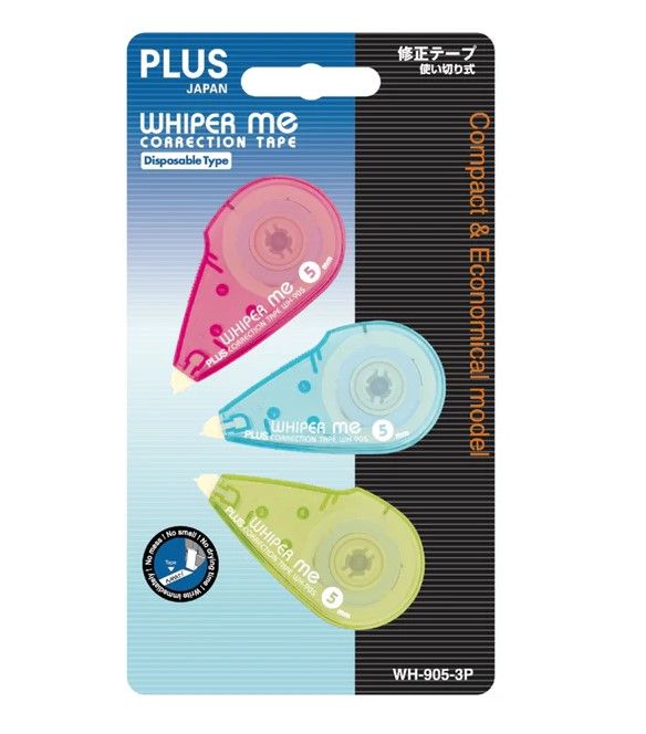 PLUS WH-905-3P CORRECTION TAPE 3IN1