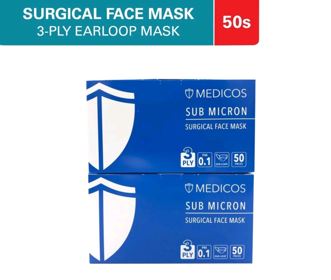 Medicos 3 Ply Surgical Face Mask (Wholesale Price)