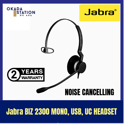 JABRA BIZ 2300 Mono, USB, UC HEADSET / JABRA BIZ 2300 / HEADSET