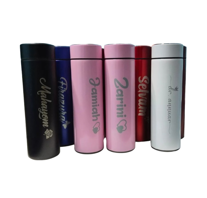 OEM LED Thermos With Custom Laser Engrave