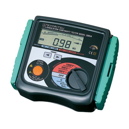 KYORITSU 3005A 600V-1000V DIGITAL INSULATION / CONTINUITY TESTER