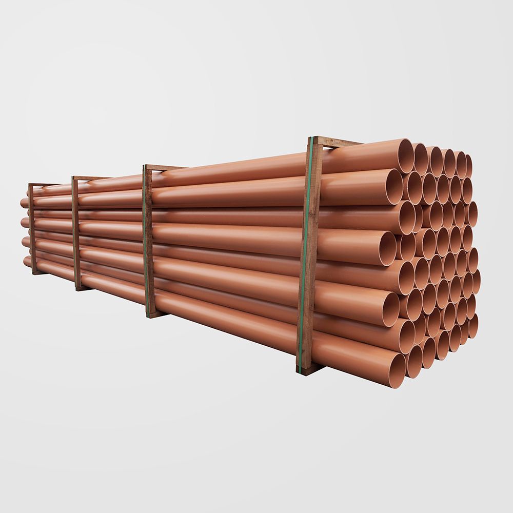 ATKC UPVC Underground Brown Pipe 200MM (8") x 5.8M (SIRIM)