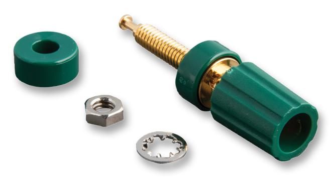 Fluke PJKPL 3750-5 Binding Post, Gold Plt. (green)