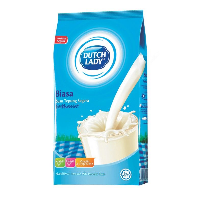 Dutch Lady Instant Filled Milk Powder-Plain 600gm