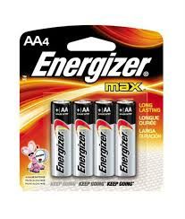 Energizer Battery AA Size (4 Pcs)
