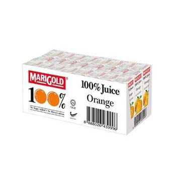 Marigold 100% Orange Juice 24 x 200ml