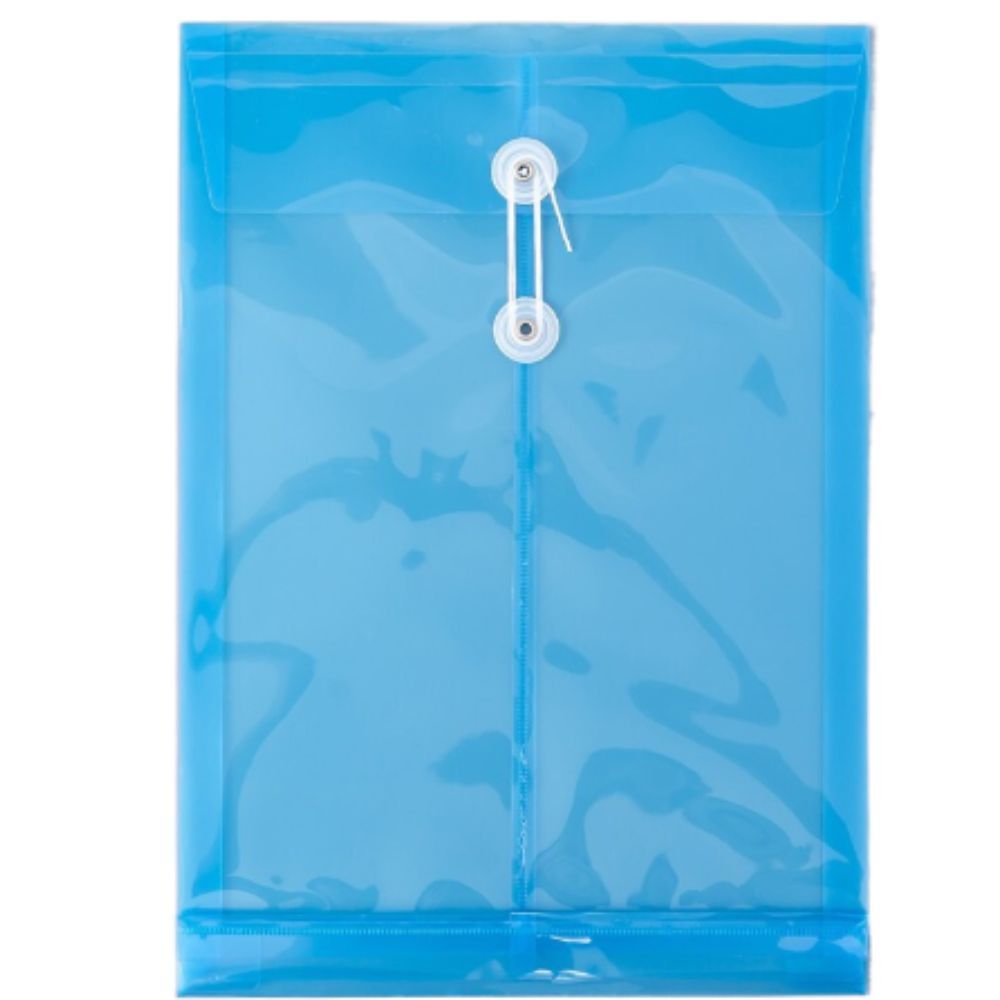 QP TianShun TS-119F String Envelope F4 Vertical Blue