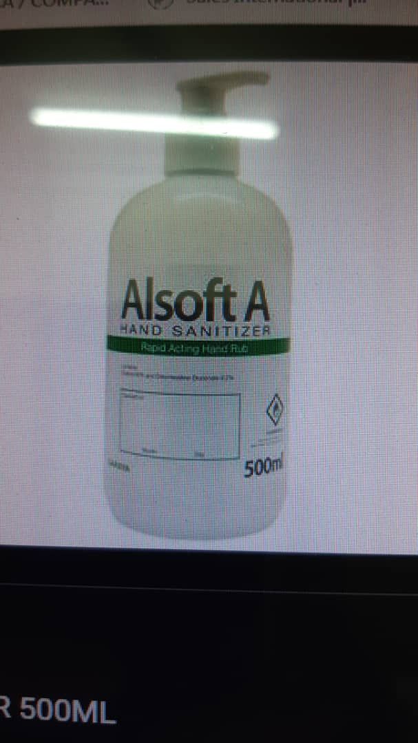 Alsoft A Sanitizer 500ml