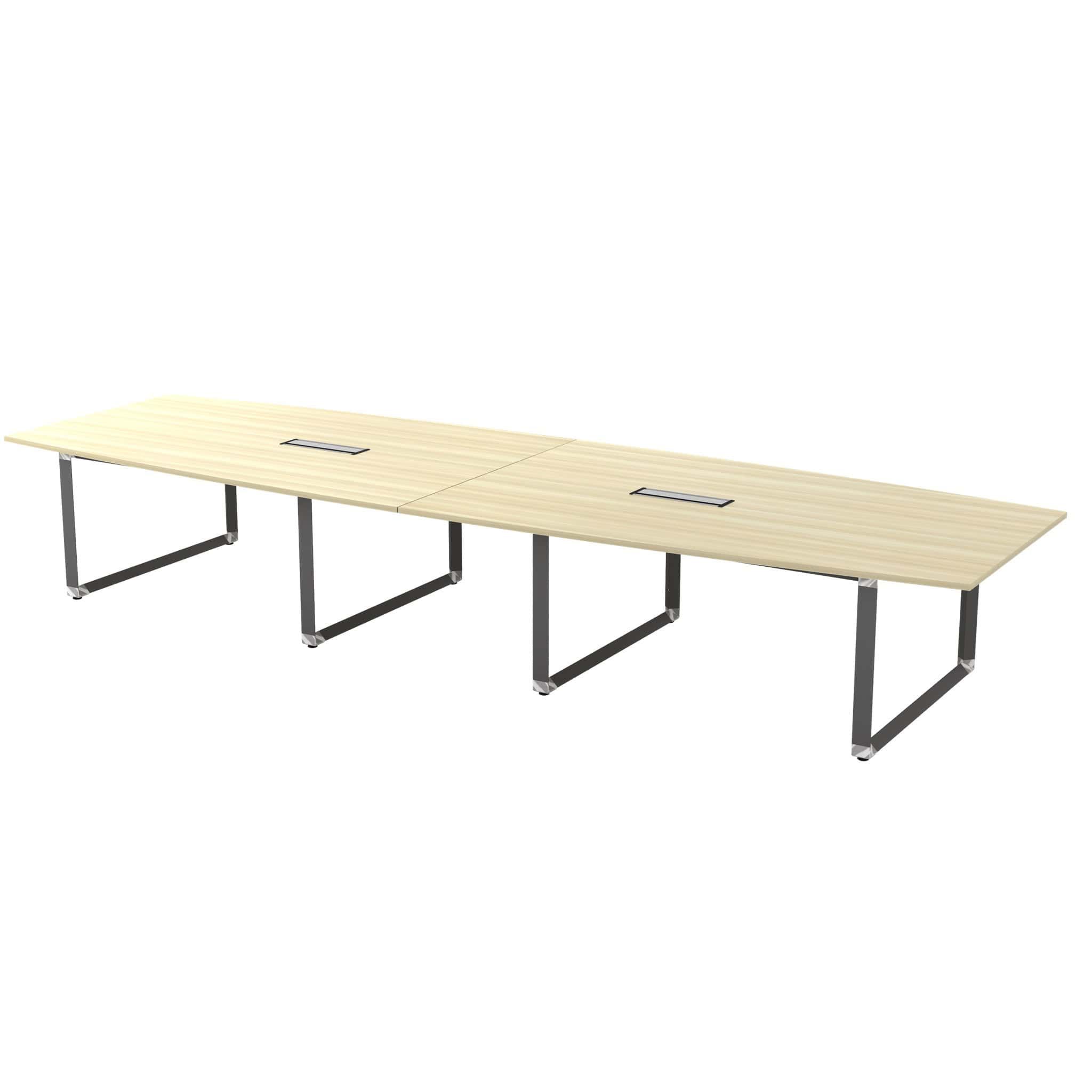 OEM 16 ft Mercy Boat Shape Meeting Table OFOBB48