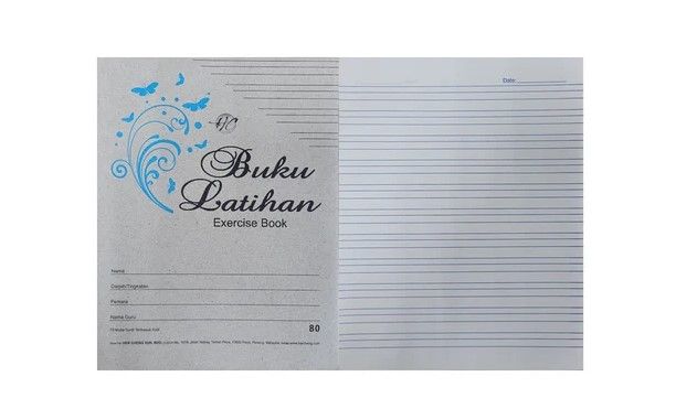 KRAFT EXERCISE BOOK 80PGS