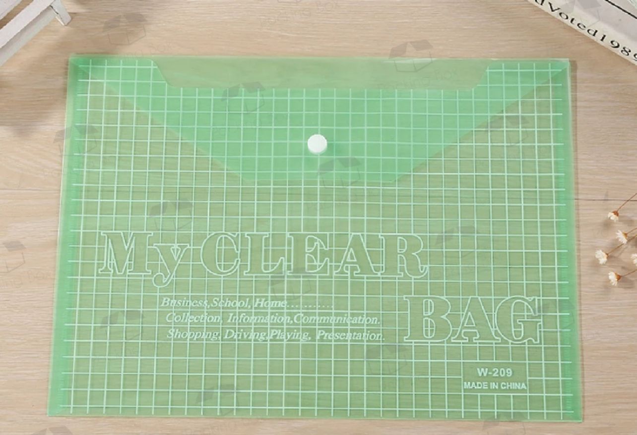 File A4 Button File Folder File Bag Office Document Folder