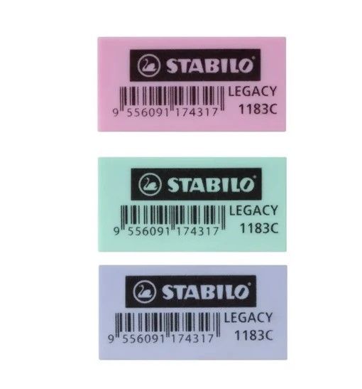 STABILO 1183C COLOR ERASER 50'S