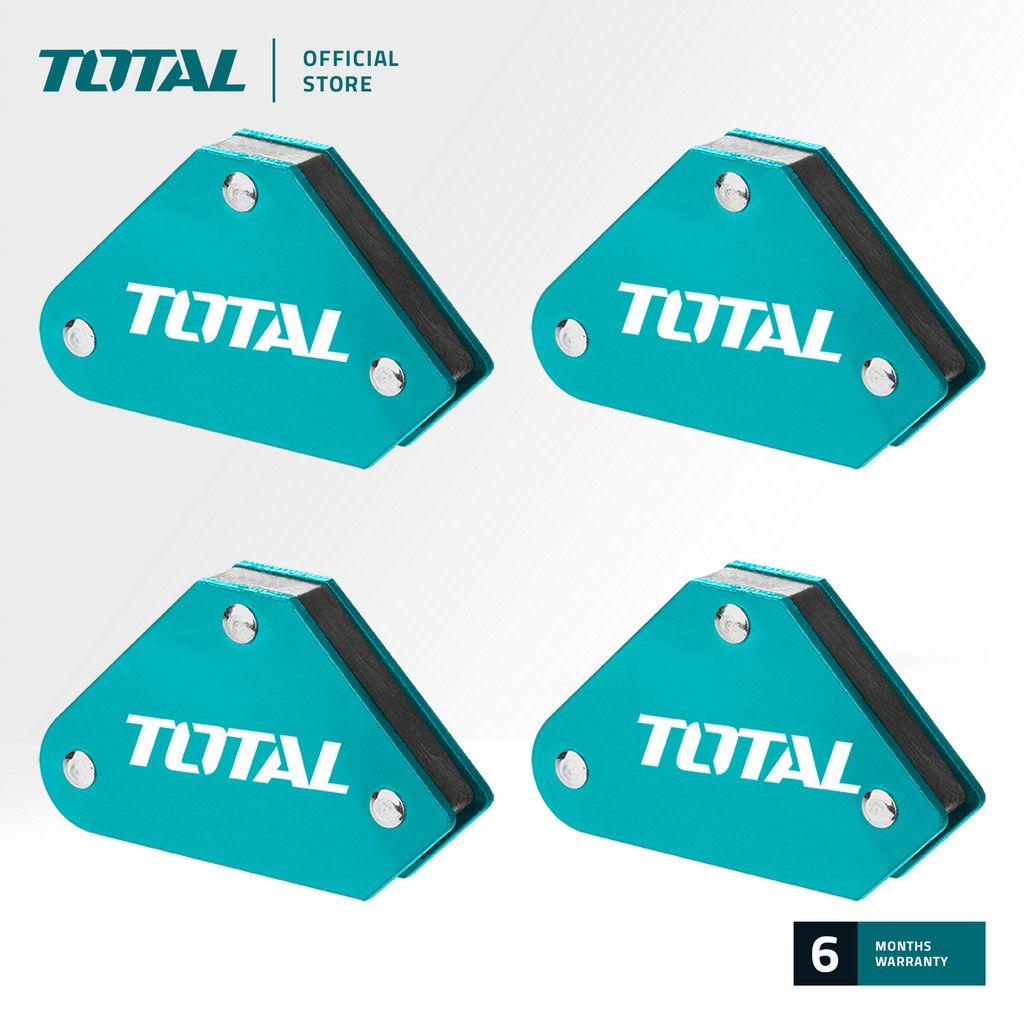 TOTAL TAMWH4001 4 PCS MINI MAGNETIC WELDING HOLDER (4 PCS MINI MAGNETS)