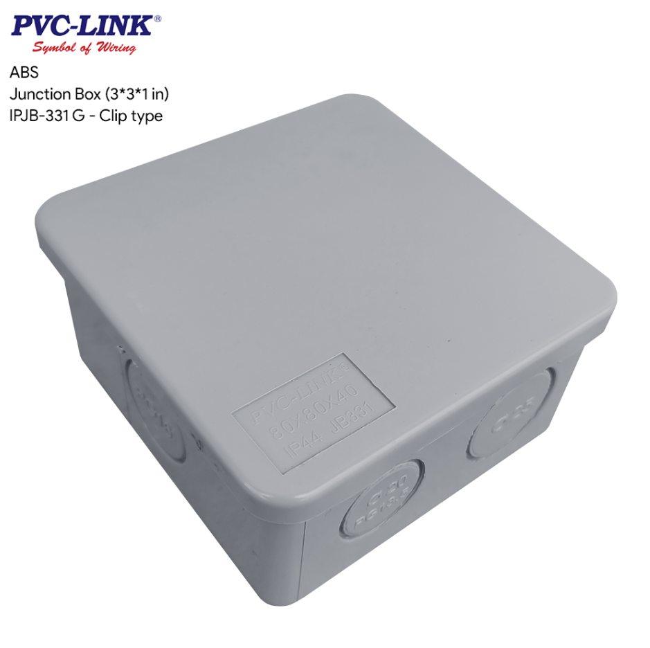PVC-LINK - JUNCTION BOX (3*3*1 IN)