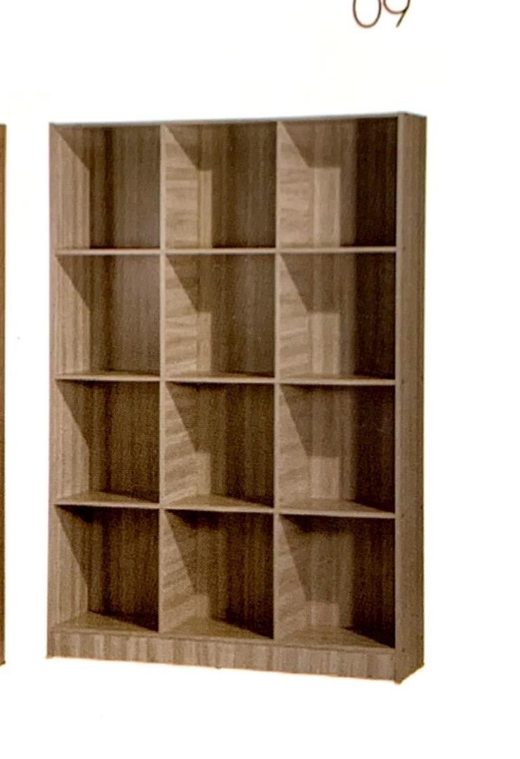 12 compartment Wooden Rack size : L1175 x W295 x H 1740 /Rack /Wooden Rack /Cabinet /Office Furniture /12 compartment Wooden Rack