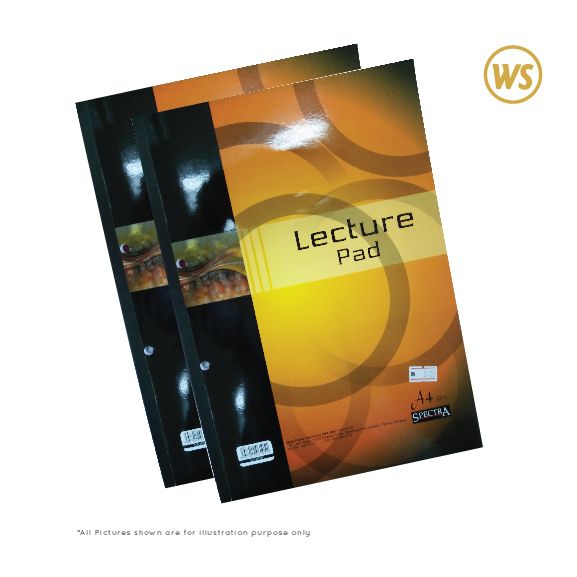 SPECTRA A4 LECTURE PAD 55GM X 50'S