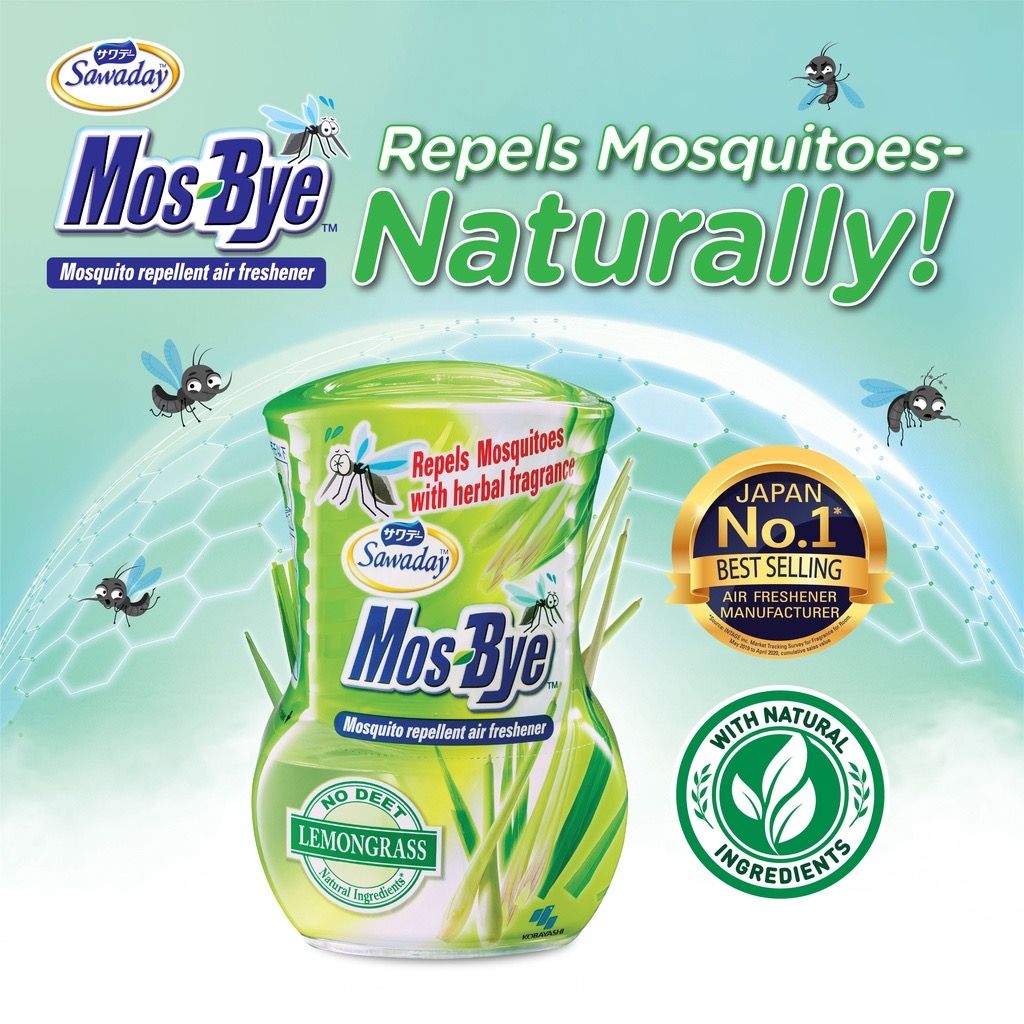 Kobayashi SAWADAY MOS-BYE 275ML - LEMONGRASS
