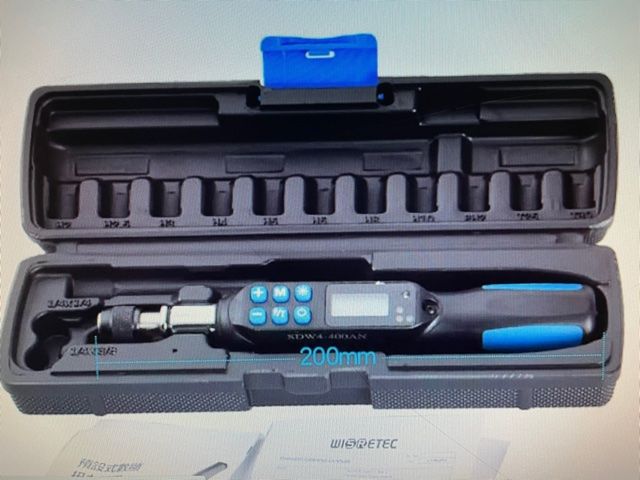 QS Portable Handheld Digital Display Backlight Torque Screwdriver