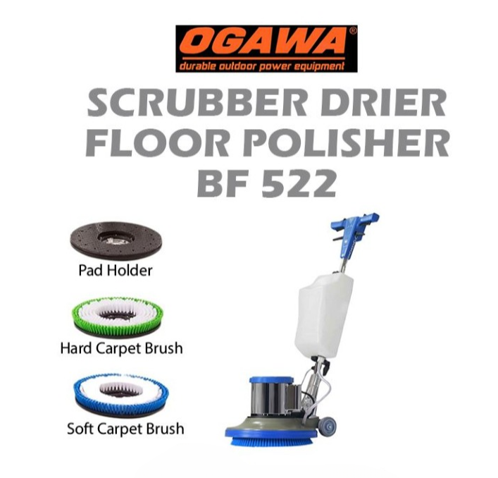 OGAWA SCRUBBER DRIER FLOOR POLISHER BF522