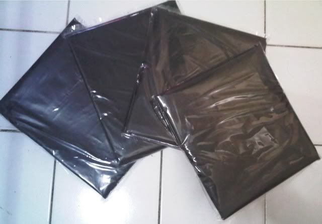 Plastik sampah hitam 30"x42"