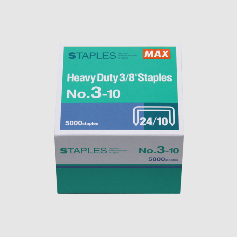 MAX NO. 3-10 (24/10) STAPLES BULLET (5000 PCS)