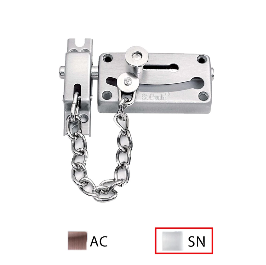 ST GUCHI SGDG-216 SN DOOR CHAIN & BOLT