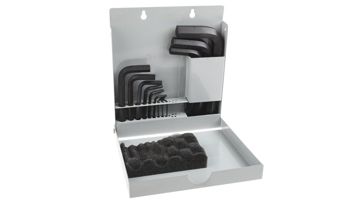 RS COMPONENTS RS PRO 15 pieces Hex Key Set, L Shape 0.7mm
