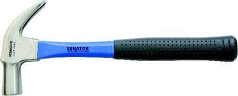 Senator
Claw Hammer, 16oz., Fibreglass Shaft, Anti-vibration
Used for general purpose carpentry, particularly for driving and removing nails. With drop forged steel head and hardened and tempered face. Textured rubber grip handle.