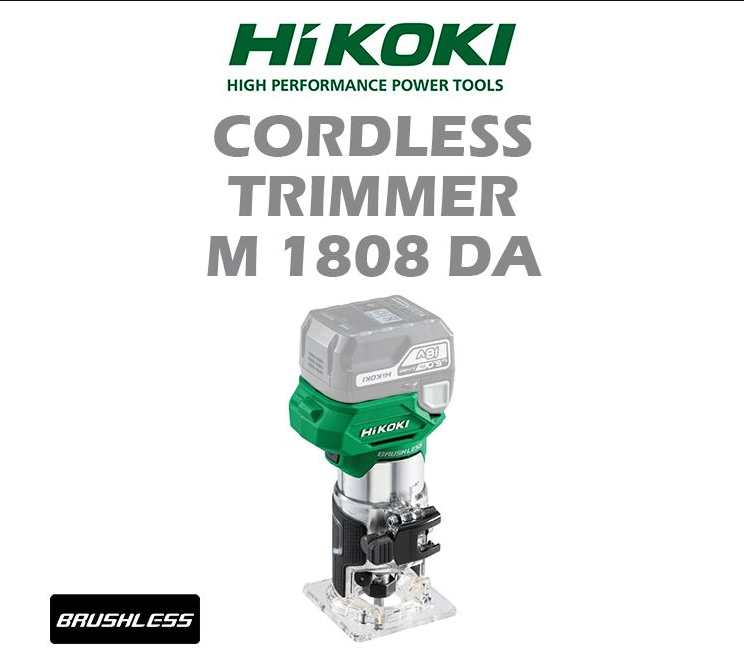 HIKOKI CORDLESS TRIMMER M1808DA