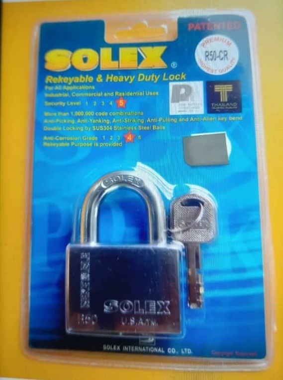 Solex Heavyduty Lock