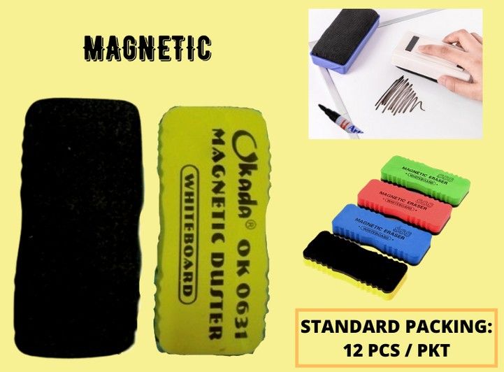 OKADA 0631 MAGNETIC DUSTER (BIG) / Okada / Duster / Magnetic Duster / Whiteboard Magnetic Duster / Big Duster / Okada Magnetic Duster