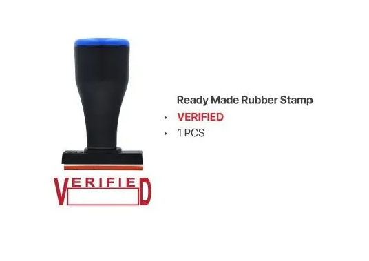Ready Made Stamp Chop Stock Stamp Completed Stamp 9mm x 36 mm