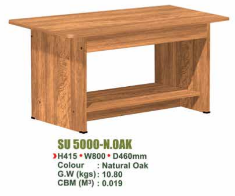 SU COFFEE TABLE SU 5000 - N.OAK/WN
