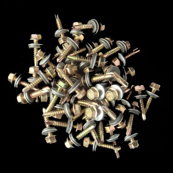 ATKC Self Drilling Screw DS645HW(ZY) #12 x 45.0mm Zinc Yellow (50PCS/PKT)
