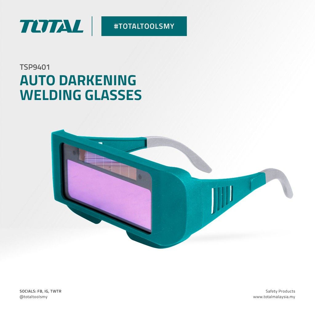 TOTAL AUTO DARKENING WELDING GLASSES TSP9401