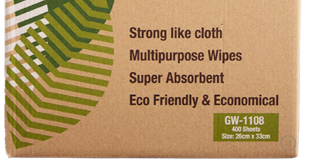 Greenwipes GW-1108 Greenwipes Cotton Rags JUMBO - 1 ctn (6box)