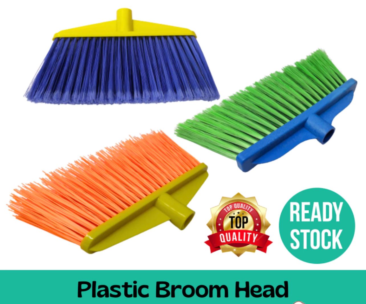 NA Wood Normal Floor Broom / Penyapu Lantai (Berjenis Kasar Kayu)