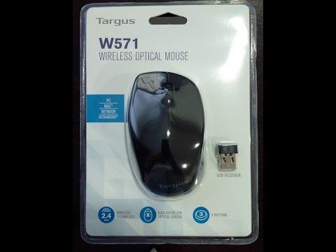 Targus Wireless Optical Mouse W571 2.4GHz