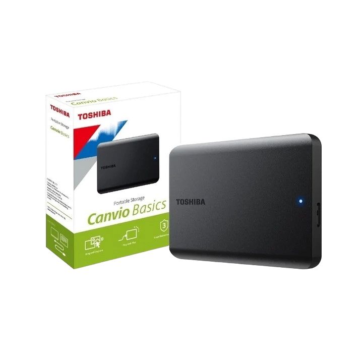 Toshiba Canvio 1TB USB 3.0 External Hard Disk Portable HDD
