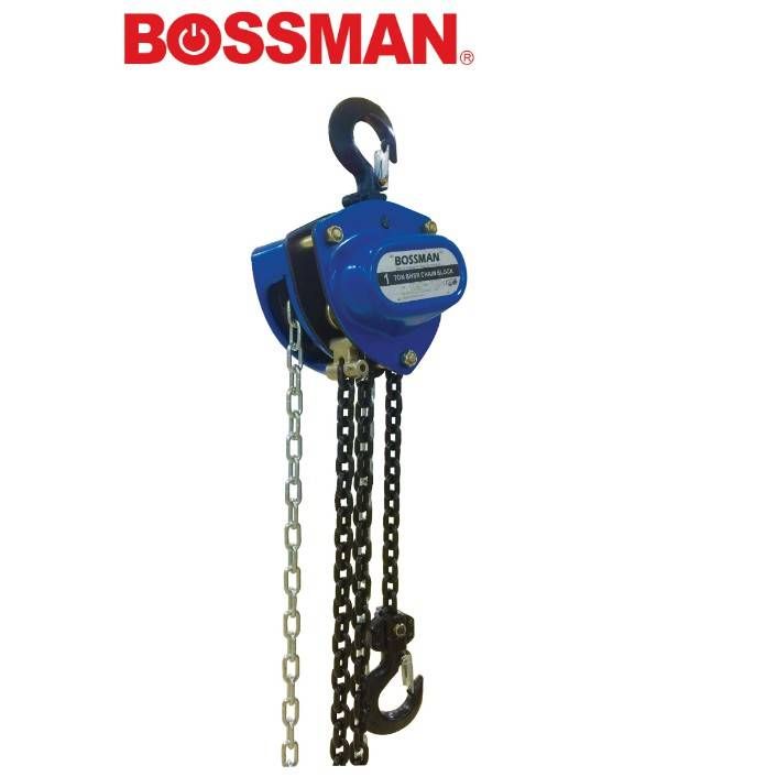 Bossman Chain Block High Quality / 0.5 Ton / 1.0 Ton / 1.5 Ton / 2 Tons / CHAIN BLOCK