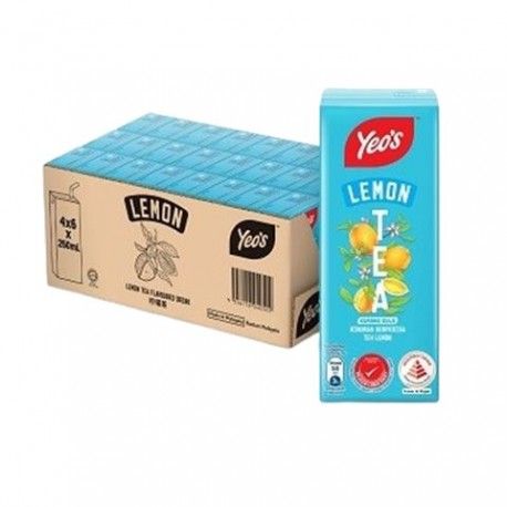 Yeo's Ice Lemon Tea 4 x 6 pcs x 250ml
