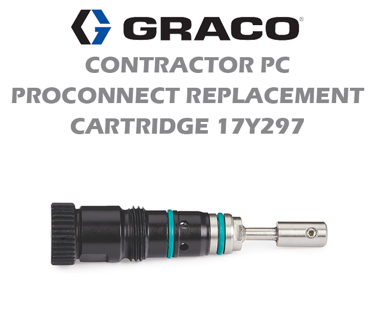 GRACO CONTRACTOR PC PROCONNECT REPLACEMENT CARTRIDGE 17Y297