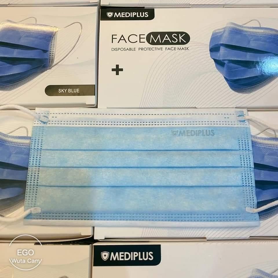 OCHA MEDIPLUS 3ply disposal mask with FDA and CE certificate + FREE DELIVERY SEMENANJUNG