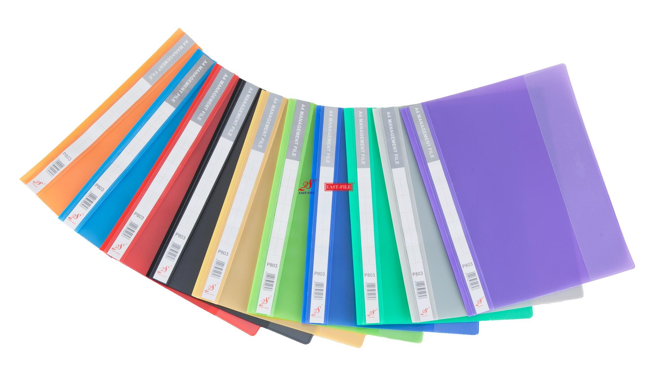 28 PP Management File 803A (DARK BLUE, RED, YELLOW, GREEN, BLACK, GREY,LAVENDAR, OCEAN BLUE (LIGHT BLUE) ,ORANGE, WHITE)