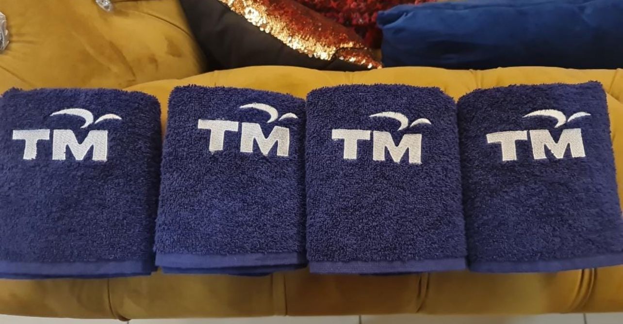 embroidery Tuala Sulam Logo/ Hand Towel embroidery